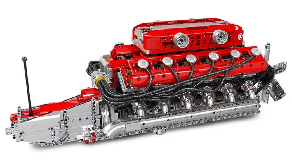 Mould King Lamborghini Motors V12